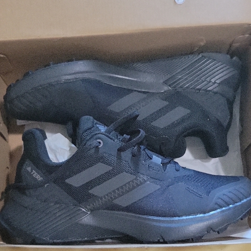 Adidas Triple Black Running Shoes